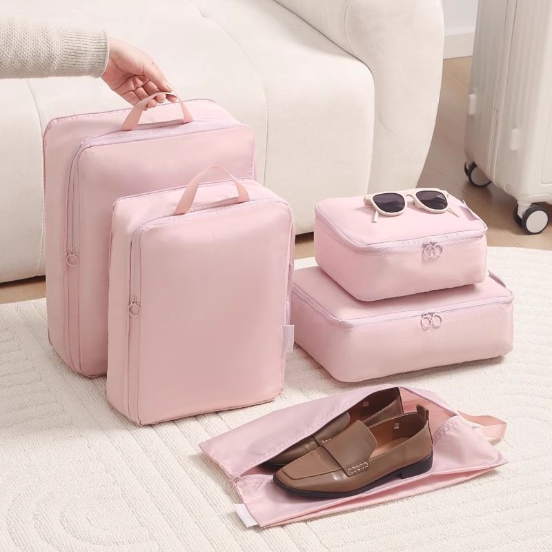 6pcs Set of Compressible Clothing Storage Bags | Large Capacity Travel Compression Bags for Down Jackets and Comforters, Portable and Space-Saving | Suitable for Business Trips, Travel, Camping, Moving, Dorms, Back-to-School Season | Practical Travel